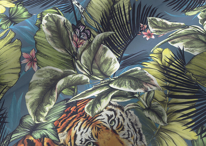 Bengal Tiger, Twilight - Twist&Fit Roman Blind - Image 4